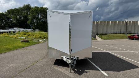 New Lightning 7.5x12 Enclosed Trailer - Rear Ramp!