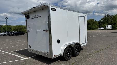 New Lightning 7.5x12 Enclosed Trailer - Rear Ramp!