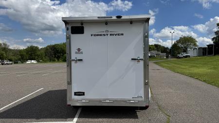 New Lightning 7.5x12 Enclosed Trailer - Rear Ramp!