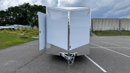 New Lightning 7.5x12 Enclosed Trailer - Rear Ramp!