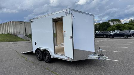 New Lightning 7.5x12 Enclosed Trailer - Rear Ramp!