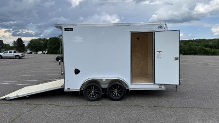 New Lightning 7.5x12 Enclosed Trailer - Rear Ramp!