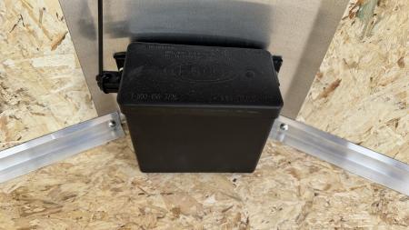 New Lightning 7.5x12 Enclosed Trailer - Rear Ramp!