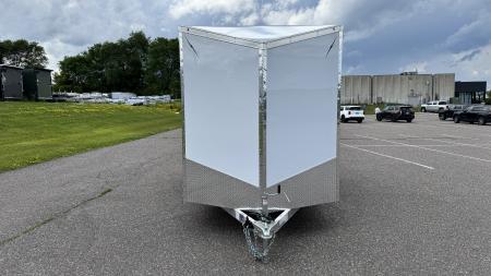 New Lightning 7x14 Aluminum Enclosed Trailer - Ramp Door!