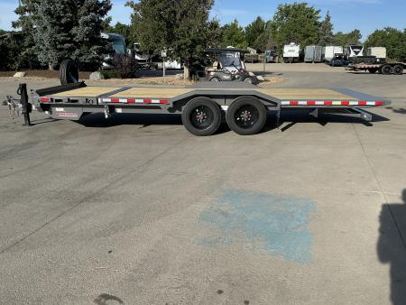 New 2026 Midsota 8.6x22 Widebody 17.6 GVWR Flatbed Trailer