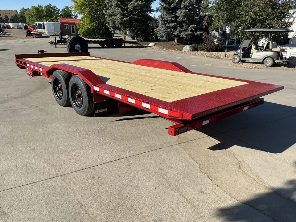 New 2026 Midsota 8.6x22 Widebody 17.6 GVWR Flatbed Trailer