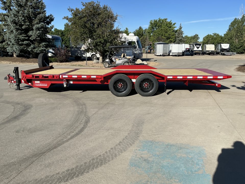 New 2026 Midsota 8.6x22 Widebody 17.6 GVWR Flatbed Trailer