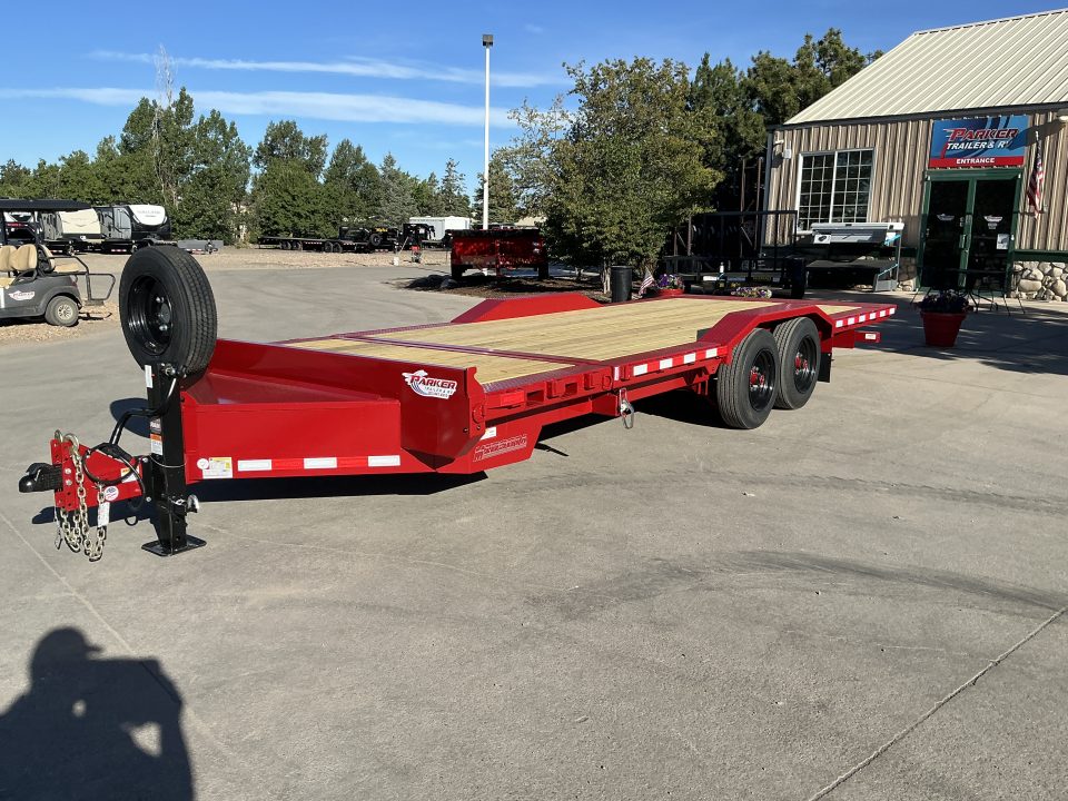 New 2026 Midsota 8.6x22 Widebody 17.6 GVWR Flatbed Trailer