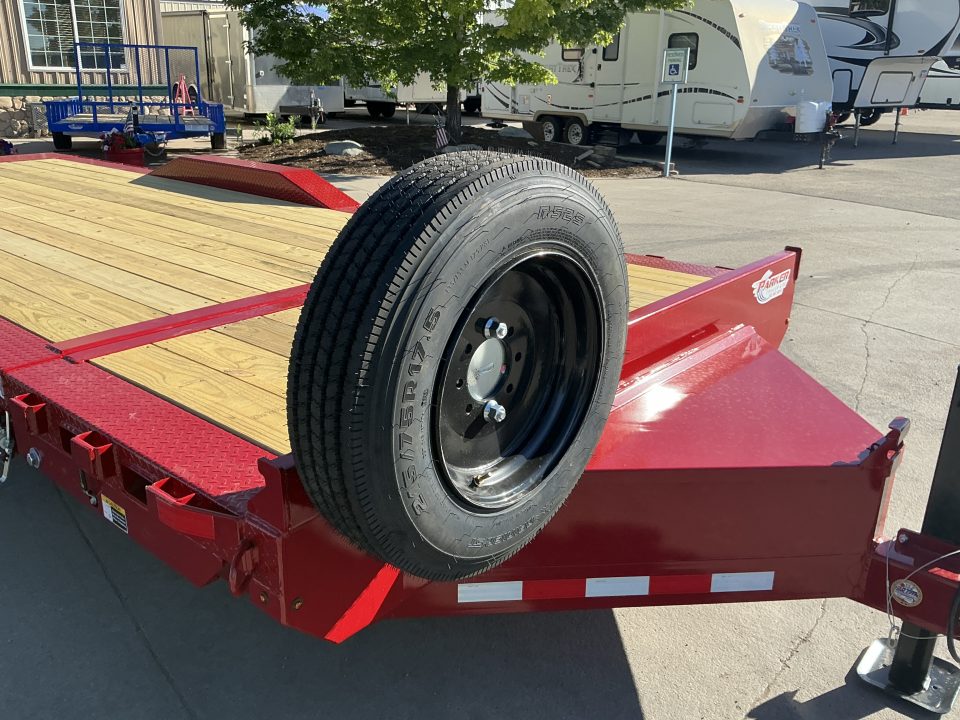 New 2026 Midsota 8.6x22 Widebody 17.6 GVWR Flatbed Trailer