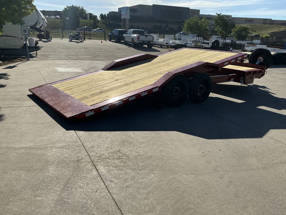 New 2026 Midsota 8.6x22 Widebody 17.6 GVWR Flatbed Trailer