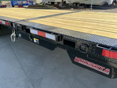 New 2026 Midsota NTBWB 8.6x24-BP-176 Flatbed Trailer