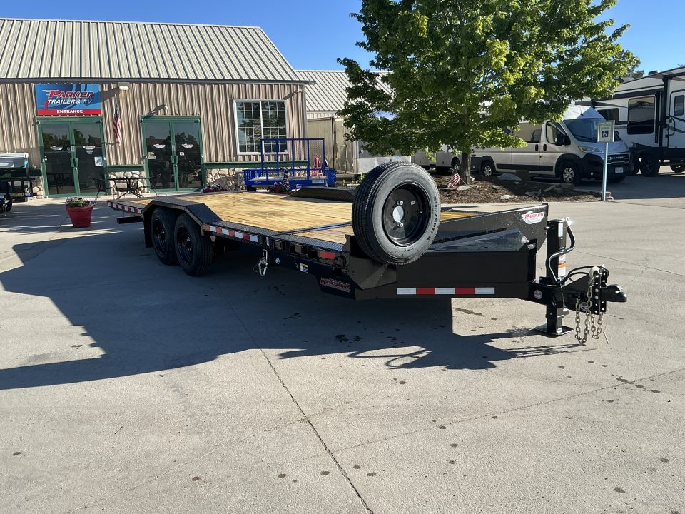 New 2026 Midsota 8.6x22 Widebody 17.6 GVWR Flatbed Trailer