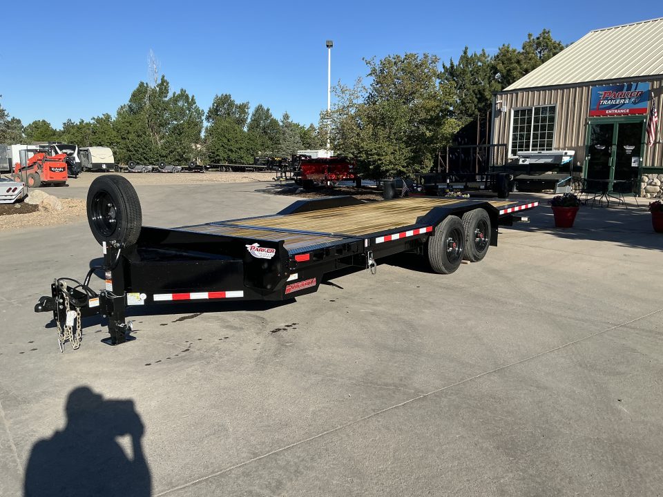 New 2026 Midsota 8.6x22 Widebody 17.6 GVWR Flatbed Trailer