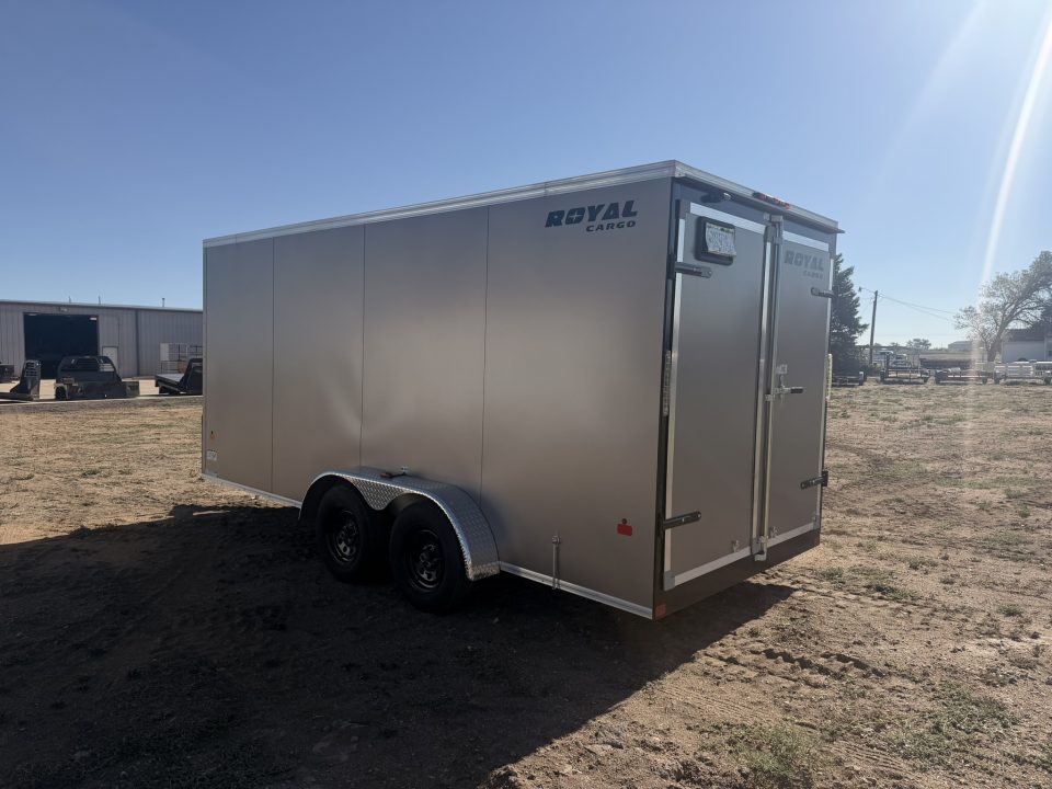 Used 2024 Southland Trailers 7-16 Enclosed BARNDOORS