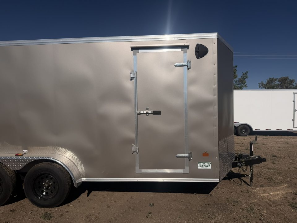 Used 2024 Southland Trailers 7-16 Enclosed BARNDOORS