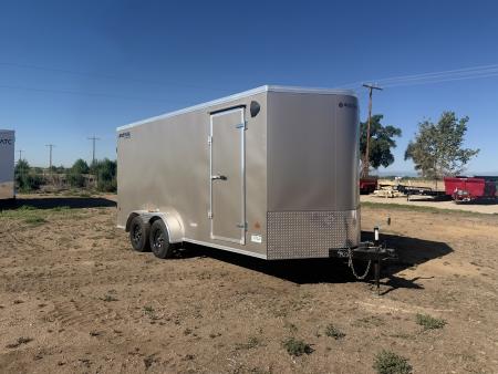 Used 2024 Southland Trailers 7-16 Enclosed BARNDOORS