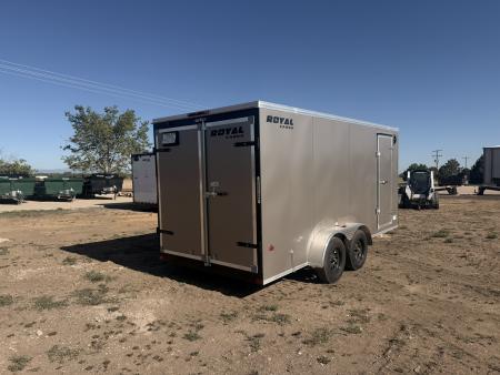 Used 2024 Southland Trailers 7-16 Enclosed BARNDOORS