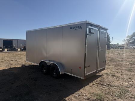 Used 2024 Southland Trailers 7-16 Enclosed BARNDOORS