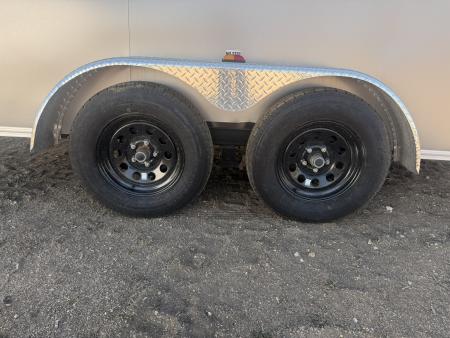 Used 2024 Southland Trailers 7-16 Enclosed BARNDOORS