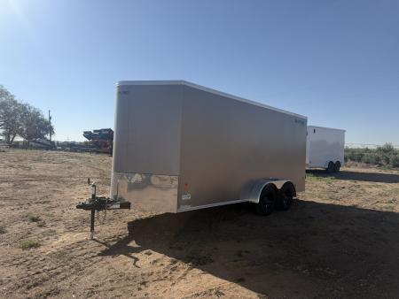 Used 2024 Southland Trailers 7-16 Enclosed BARNDOORS
