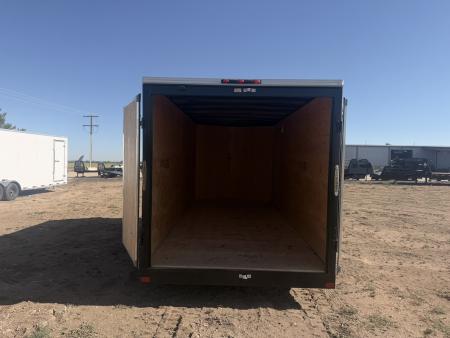 Used 2024 Southland Trailers 7-16 Enclosed BARNDOORS