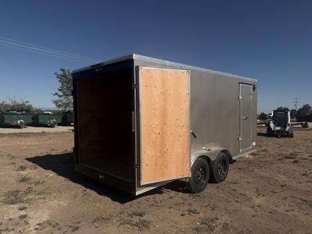 Used 2024 Southland Trailers 7-16 Enclosed BARNDOORS