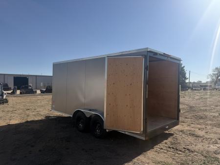 Used 2024 Southland Trailers 7-16 Enclosed BARNDOORS