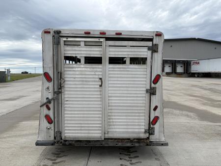 Used 1994 Sooner 20ft livestock trailer Stock / Stock Combo Trailer
