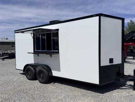 New 2026 Coast 2 Coast 7X16 TA CONCESSION TRAILER Concession