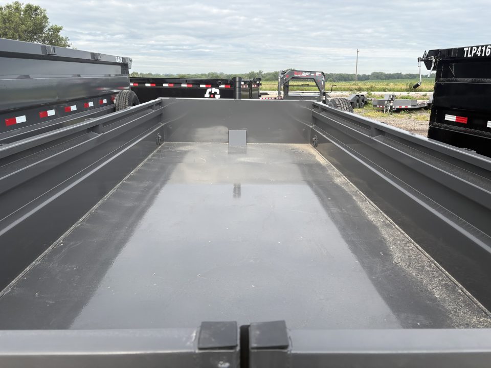 New 2026 Buckshot MFG TLP216 Dump Trailer telescopic cylinder 7k axles