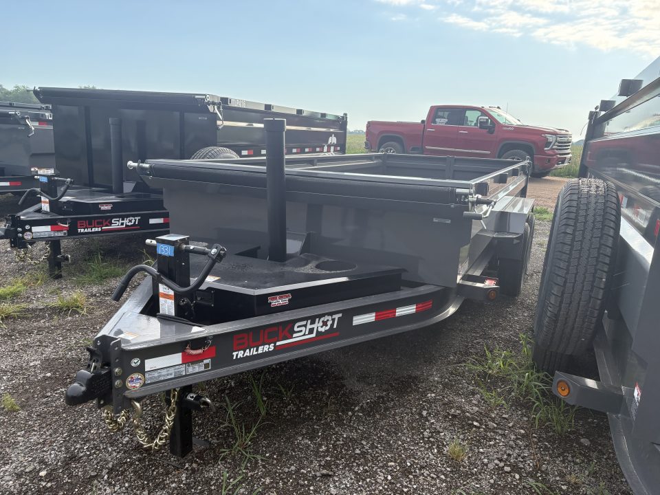 New 2026 Buckshot MFG TLP216 Dump Trailer telescopic cylinder 7k axles