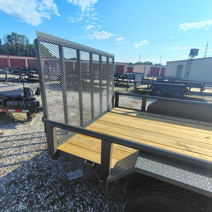 New 2026 MEB 83x14 TA , 2' Dovetail with 30" gate or straight deck with 48" gate,, pipe rails, 3.5k axles, Hunting package Utility Trailer