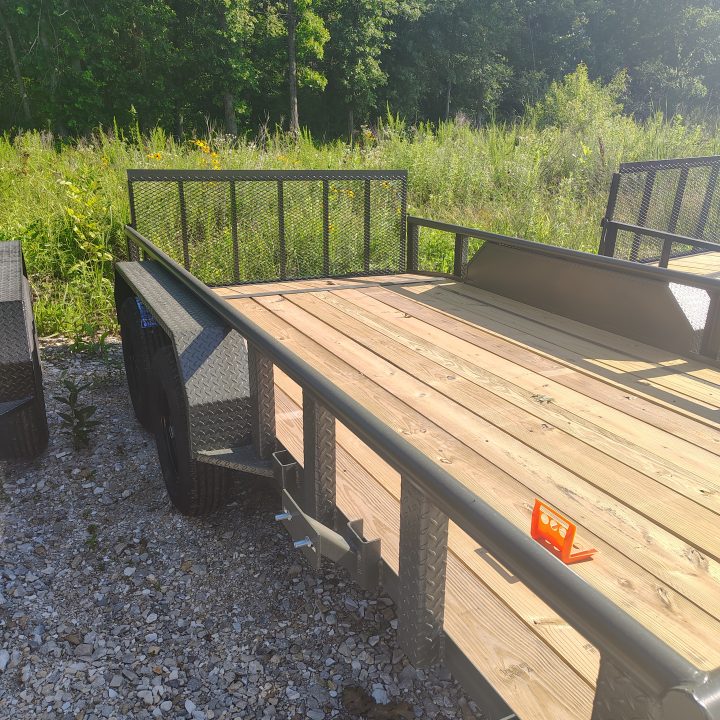 New 2026 MEB 83x14 TA , 2' Dovetail with 30" gate or straight deck with 48" gate,, pipe rails, 3.5k axles, Hunting package Utility Trailer