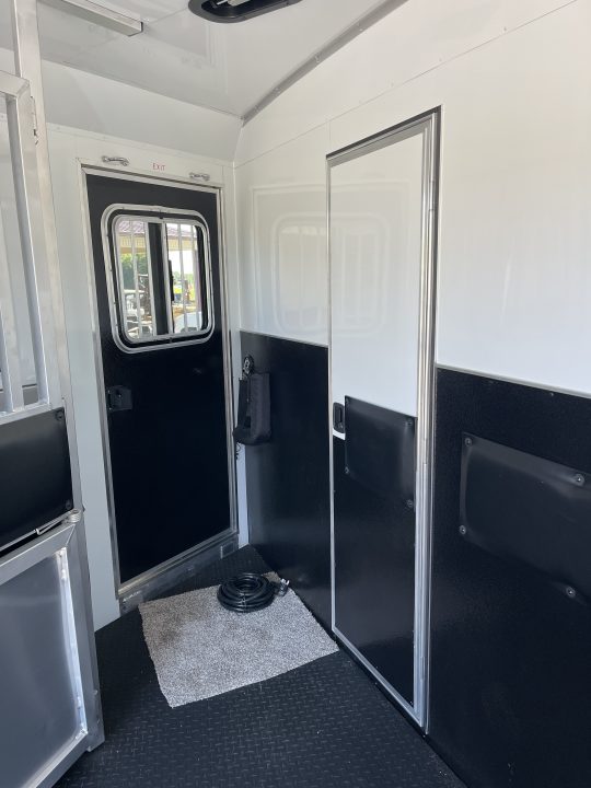 New 2026 Bison Trailers SV8209B-ALL ALUMINUM Horse Trailer