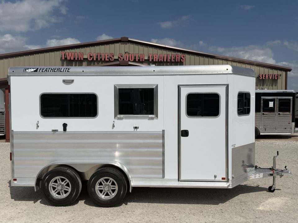 New 2026 Featherlite 2 Horse Bumper Pull Horse Trailer