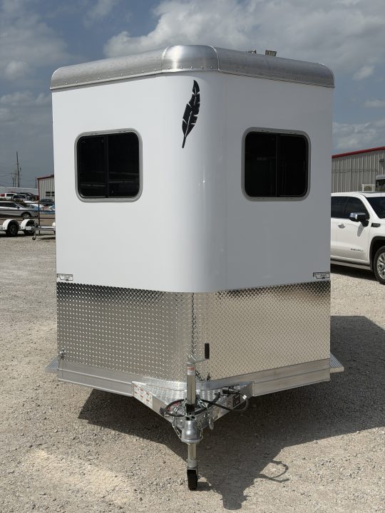 New 2026 Featherlite 2 Horse Bumper Pull Horse Trailer
