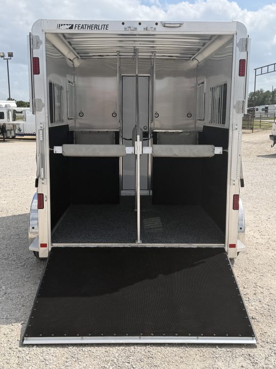 New 2026 Featherlite 2 Horse Bumper Pull Horse Trailer