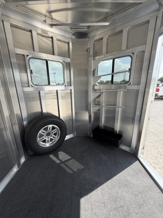 New 2026 Featherlite 2 Horse Bumper Pull Horse Trailer