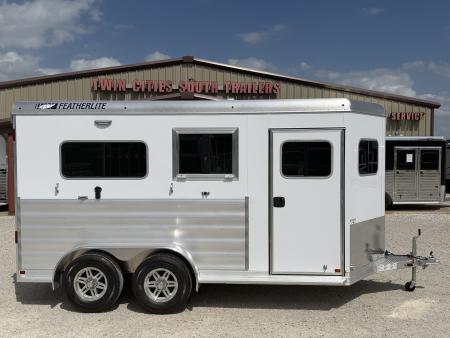 New 2026 Featherlite 2 Horse Bumper Pull Horse Trailer