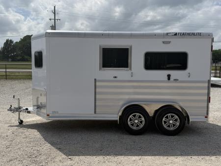 New 2026 Featherlite 2 Horse Bumper Pull Horse Trailer