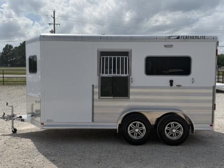 New 2026 Featherlite 2 Horse Bumper Pull Horse Trailer