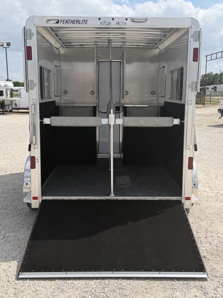 New 2026 Featherlite 2 Horse Bumper Pull Horse Trailer