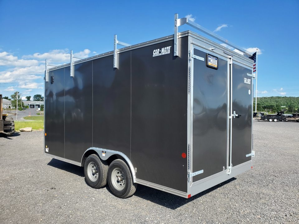 New 2026 Car Mate Trailers CM818CC-HD Contractor Trailer / 9990 GVWR / 8.5'x16'