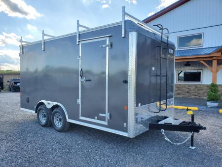 New 2026 Car Mate Trailers CM818CC-HD Contractor Trailer / 9990 GVWR / 8.5'x16'