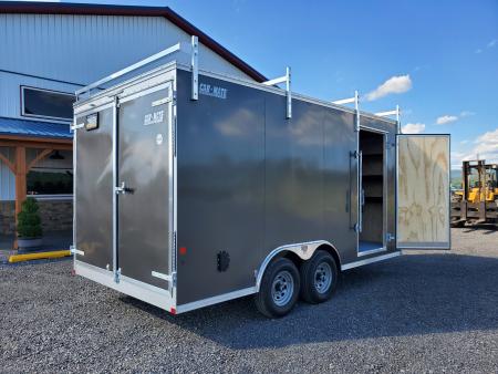 New 2026 Car Mate Trailers CM818CC-HD Contractor Trailer / 9990 GVWR / 8.5'x16'