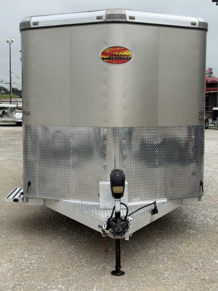 Used 2015 Sundowner 4 Horse Bumper Pull Horse Trailer