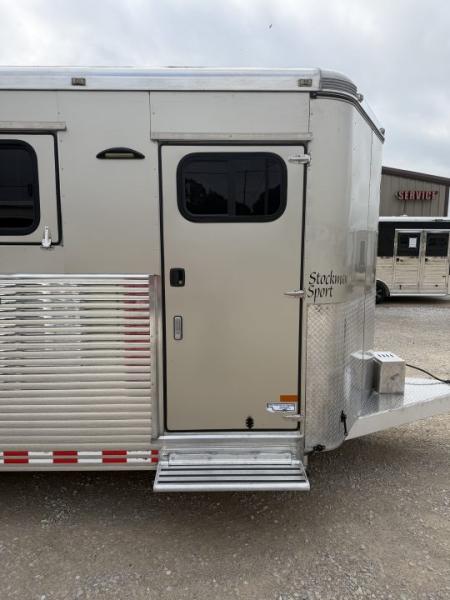 Used 2015 Sundowner 4 Horse Bumper Pull Horse Trailer