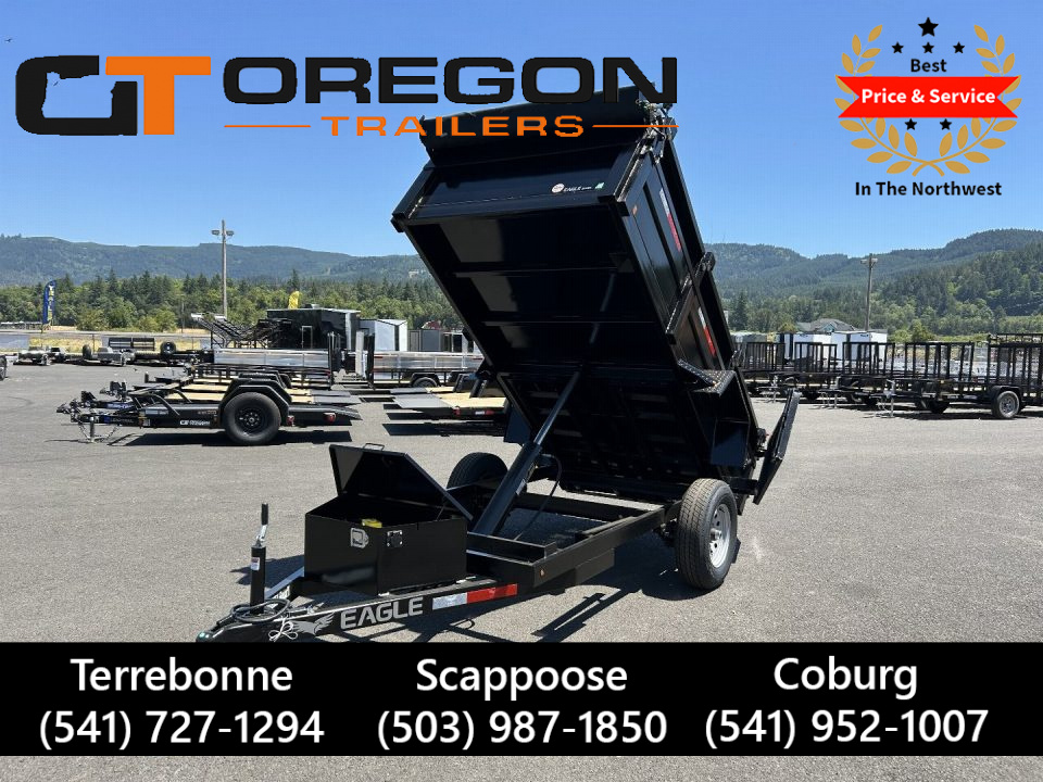 New 2026 Eagle 5x10 Dump Trailer 5K