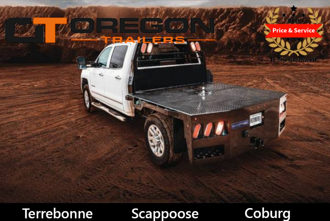 New 2026 Sure-Trac 84 x84  Flatbed W/Gooseneck Hitch