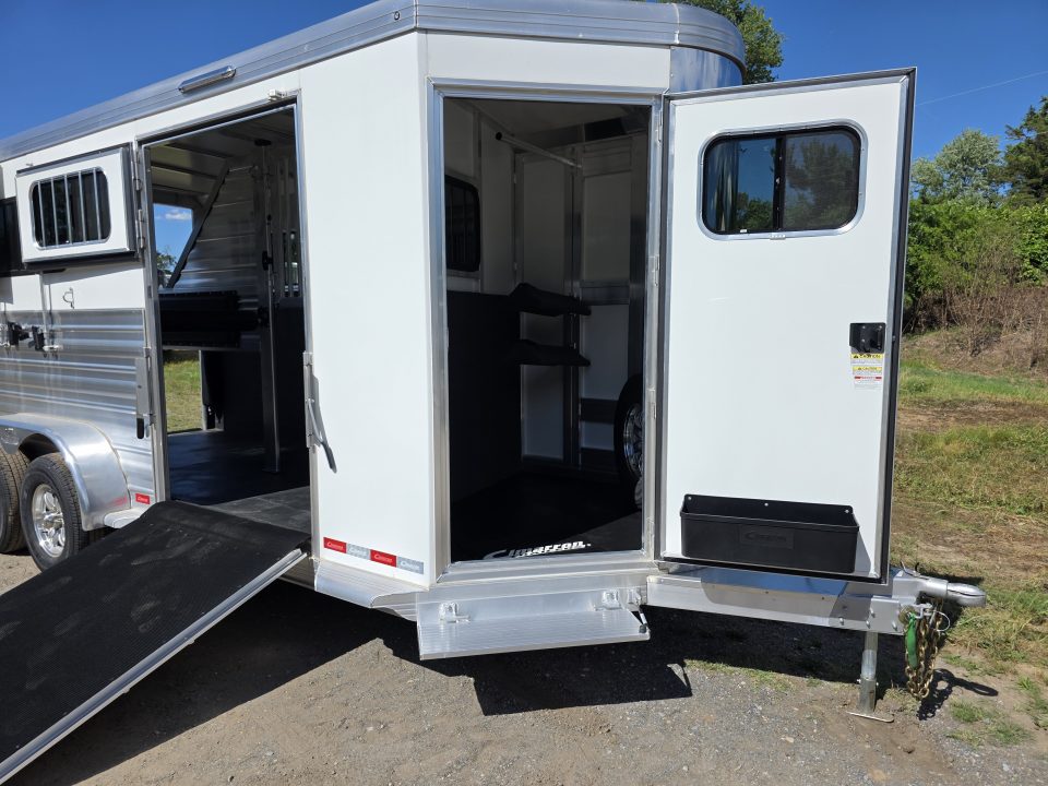 New 2026 Cimarron Trailers Side ramp bp Cimarron Horse Trailer